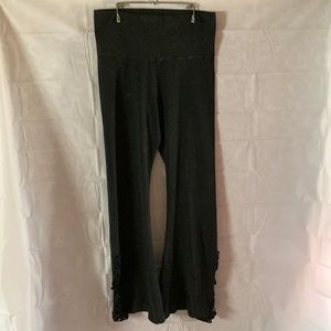 Stretchy bell bottom pants